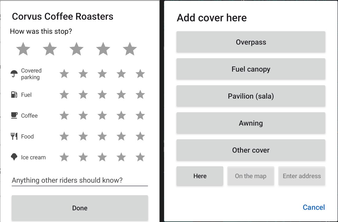 The review dialog beside the Add cover sheet